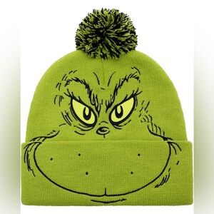 Grinch  Women Men Knitted Warm Winter Hats For Women Men